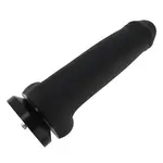 Dildo XL BBC Black Attachment 29 cm KlicLok and Suction Cup