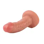 Consolador Realista KlicLok y Ventosa 21 CM Beige