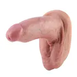 Realistischer Dildo KlicLok® und Saugnapf 23 CM Beige