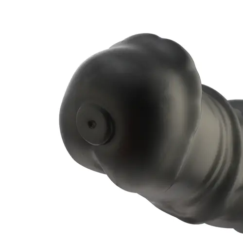 Dildo anale fantasy nero con attacco 24 cm KlicLok e ventosa
