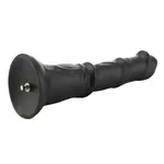 Dildo anale fantasy nero con attacco 24 cm KlicLok e ventosa
