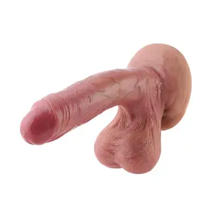 Gode réaliste KlicLok® et ventouse 25 cm Beige