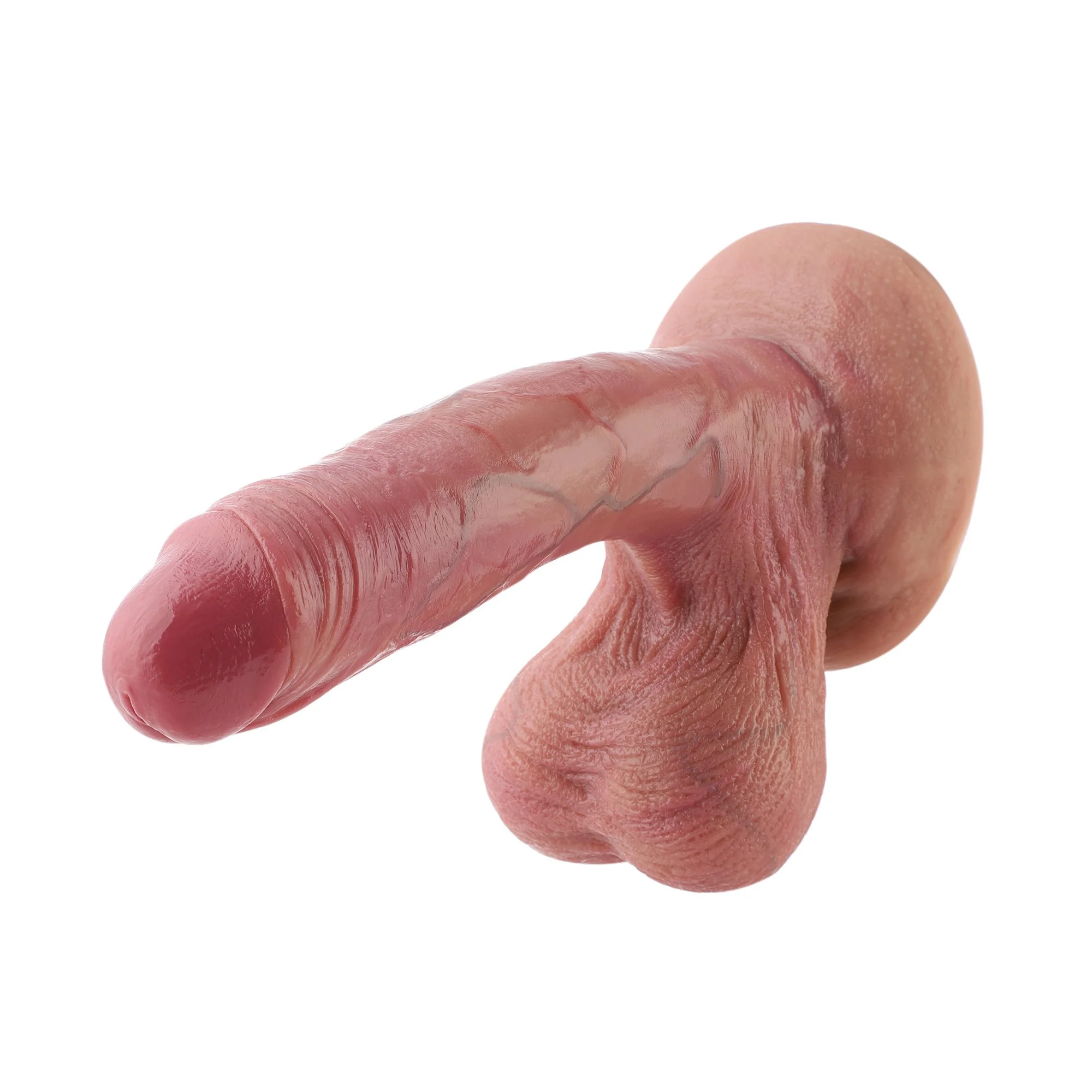 Consolador Realista KlicLok y Ventosa 25 CM Beige