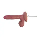 Gode réaliste KlicLok® et ventouse 25 cm Beige