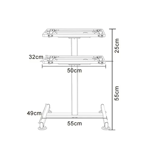 Mesa de máquina sexual ajustable Hismith