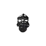 OUCH! Head Harness With Zipper and Lock - Black
