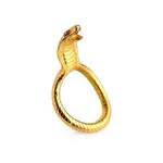 Cockring mit Kobra - Gold