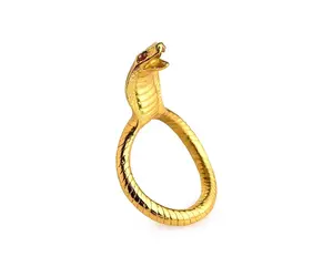 berraschen Sie Ihren Partner mit diesem kniglichen Cobra King Cockring  aus Gold! - Hismith