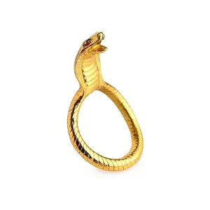 Cockring mit Kobra - Gold
