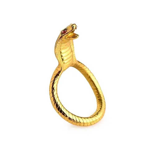 Cockring mit Kobra - Gold