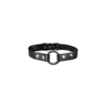 O-Ring Knebel Deep Throat Schwarz
