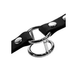 O-Ring Knebel Deep Throat Schwarz