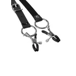 Pubic Lips Spreader With Clamps Black