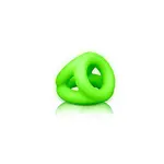 OUCH Cock Ring mit Kugelband Glow in the Dark