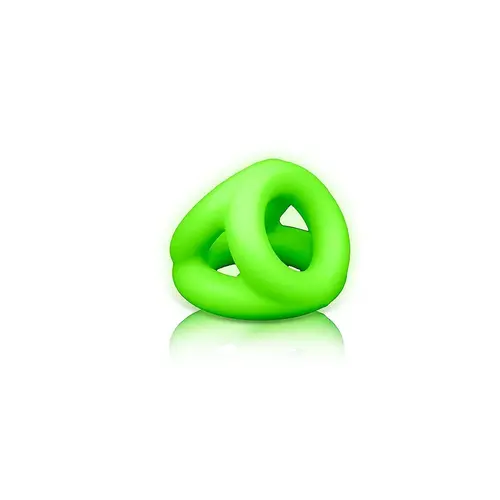 OUCH Cock Ring with Ball strap Glow in the Dark