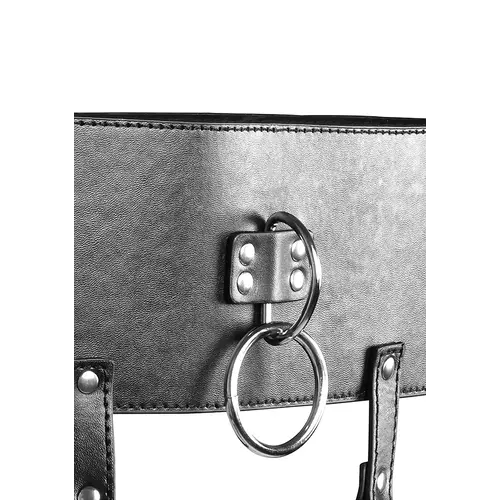 OUCH ! Ceinture BDSM avec support pour vibrateur - Noir