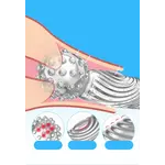 Manicotto per dita G-Spot in silicone -NR3