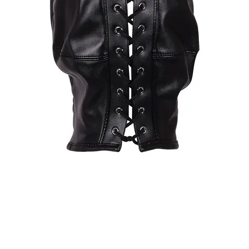 Máscara Bondage con cremallera - Negro Máscara Bondage con cremallera - Negro