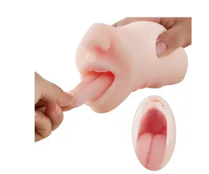 Realistic Oral Masturbator With Tongue And Teeth - To Take Anywhere -  Hismith
