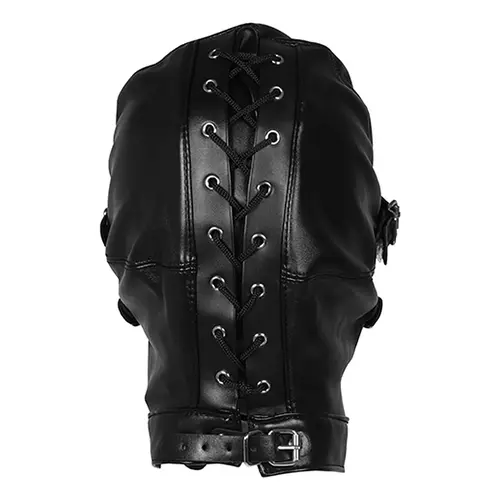 Masque pour les yeux avec bâillon - Noir