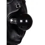 Masque pour les yeux avec bâillon - Noir