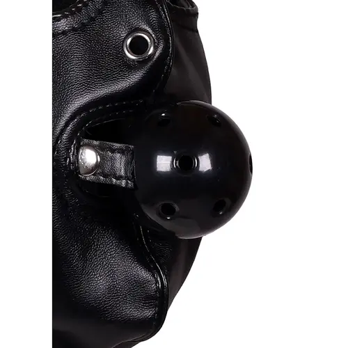 Masque pour les yeux avec bâillon - Noir