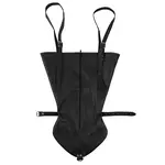 Harnais de bras noir avec fermeture éclair