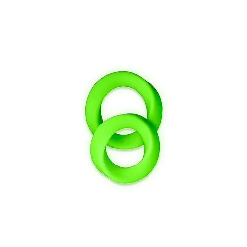 Cock ring set Glow in the Dark 2 Pieces