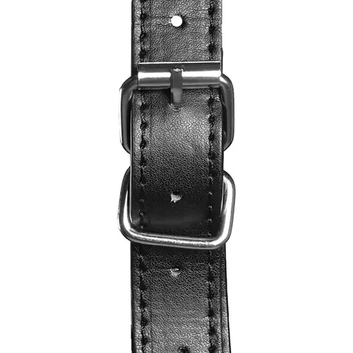 Head Harness With Spider Gag and Nose Hooks - black