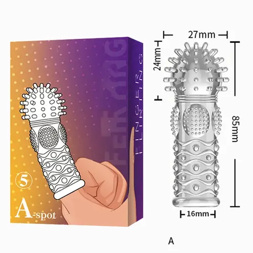 A-Spot Finger sleeve - Silicone - NR5