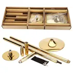 Dance Pole Static and Rotating Gold Dance Pole Static and Rotating Gold