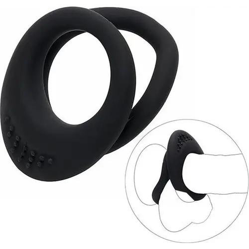 Anello per il cazzo in silicone nero