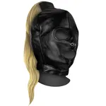 AUTSCH! Bondage Maske mit blondem Pferdeschwanz
