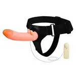 Gode à sangle pour femme avec vibration