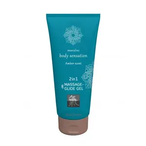 Gel de Masaje 2 en 1 en Glijmiddel Ámbar 200 ml
