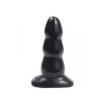 DOC JOHNSON Ribbed Butt Plug - Medium