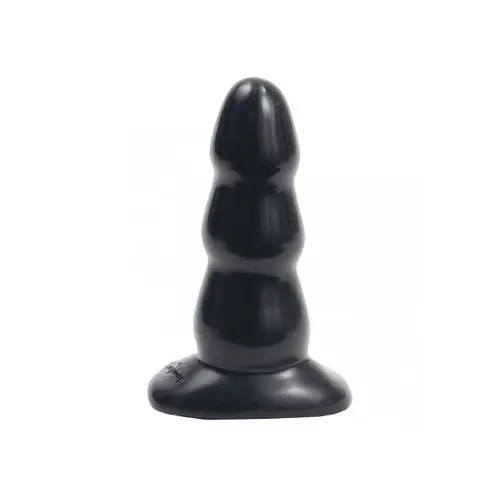 DOC JOHNSON Ribbed Butt Plug - Medium