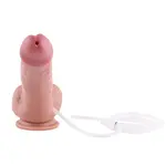 Dildo réaliste et rotatif KlicLok® et ventouse 20 cm