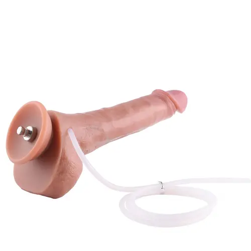Squirting Realistic Dildo KlicLok® and Suction Cup 20 cm