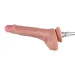 Dildo réaliste et rotatif KlicLok® et ventouse 20 cm