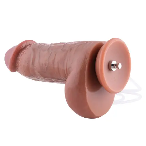 Squirting Realistic Dildo KlicLok® and Suction Cup 22 cm