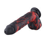 Dildo fantasia squirting KlicLok® e ventosa 21 cm