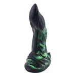Dildo anale fantasy con attacco KlicLok® 23 cm che si illumina al buio