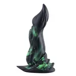 Dildo anale fantasy con attacco KlicLok® 23 cm che si illumina al buio