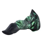 Dildo anale fantasy con attacco KlicLok® 23 cm che si illumina al buio