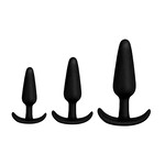 Anal Essentials - Set de entrenamiento de silicona de 3 piezas