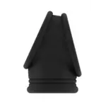 Cock Ring with Ball strap Black
