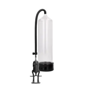 Pompa per pene Deluxe da 23 cm con impugnatura a grilletto