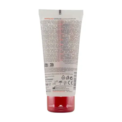 Lubrificante anale riscaldante Superglide 100 ml
