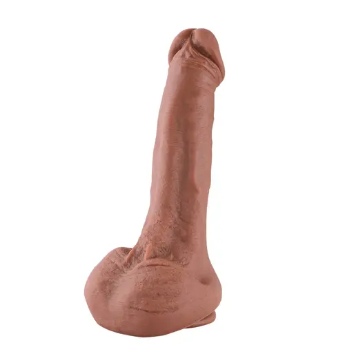 Realistic XL Dildo KlicLok® and Suction Cup 30 CM Coffee
